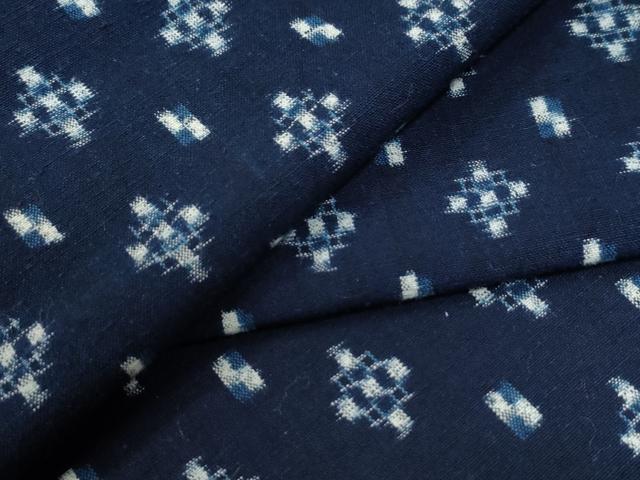平和屋着物●久留米絣 単衣 吉祥文 綿 逸品 CABA6329yc