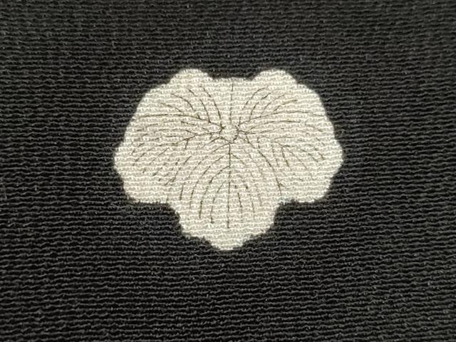 平和屋着物■豪華黒留袖 駒刺繍 道長松竹梅花文 金彩 正絹 逸品 CABA6895ev