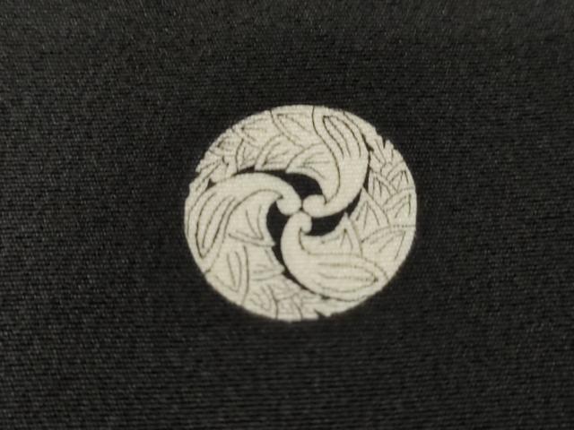 平和屋着物■豪華黒留袖 立波枝梅松文 花筏 金彩 正絹 逸品 CABA7151ev
