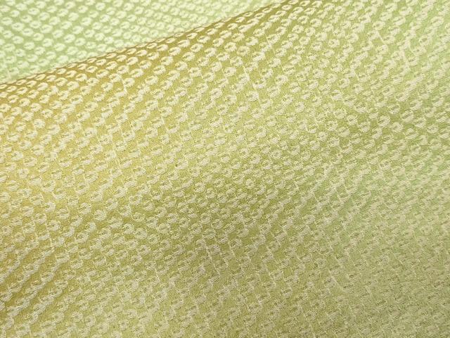 平和屋着物■上質な小紋 霞文 鹿の子文 暈し染め 正絹 逸品 CABA7182ev