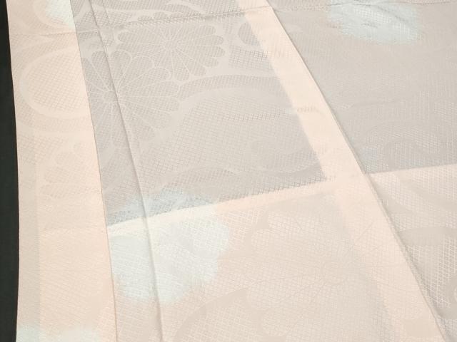 平和屋着物■長襦袢 無双仕立て 絞り 菊唐草地紋 暈し染め 正絹 逸品 CABA7910fb