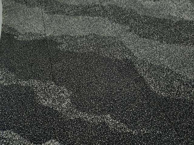 平和屋着物●小紋師 鷲津芳雄 訪問着 霞文 正絹 逸品 CABA8085ut