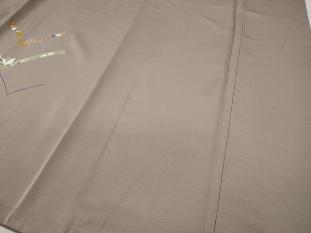 平和屋着物●訪問着 吉祥花文 暈し染め 金彩 正絹 逸品 CABA8182ut