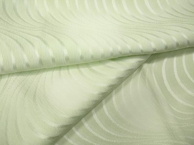 平和屋着物●長襦袢 袷 流水地紋 蛍暈し 正絹 逸品 CABA8269ut
