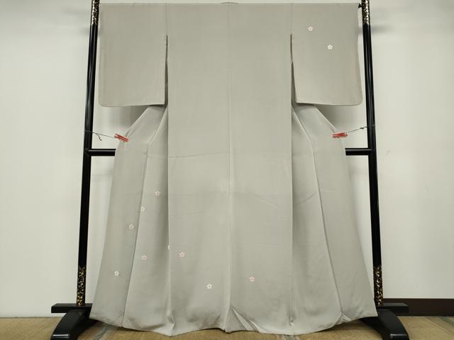 平和屋着物○訪問着 総刺繍 舞桜 金糸 正絹 逸品 CABA8399ut