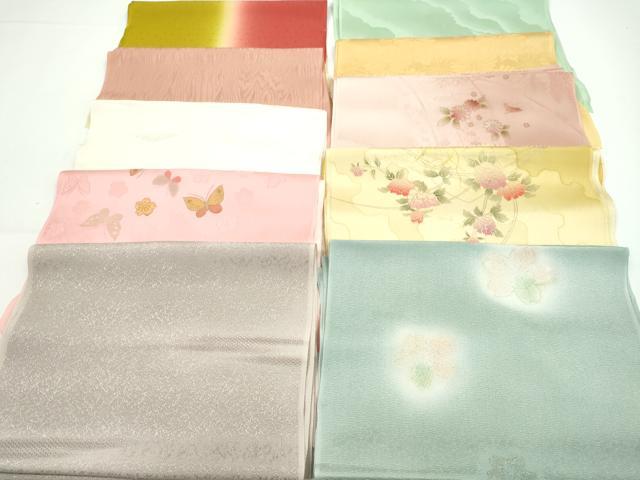 平和屋着物☆和装小物 帯揚げ10枚セット 丹後ちりめん 正絹 逸品