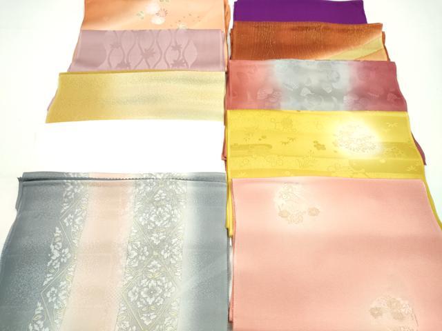 平和屋着物★和装小物 帯揚げ10枚セット 丹後ちりめん 正絹 逸品 CABA9317ju