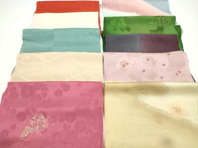 平和屋着物★和装小物 帯揚げ10枚セット 正絹 逸品 CABA9332ju