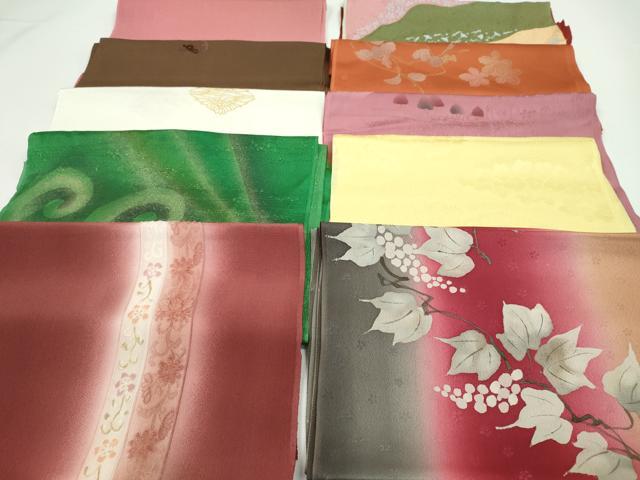 平和屋着物★和装小物 帯揚げ10枚セット 正絹 逸品 CABA9337ju