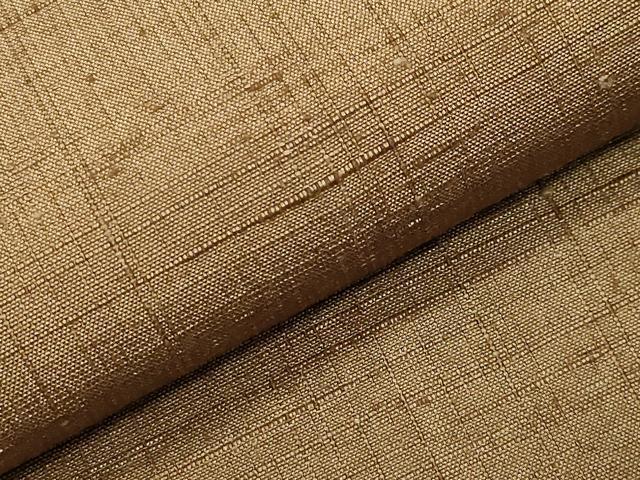 平和屋着物●男性 紬 アンサンブル 路考茶色 キングサイズ 正絹 逸品 CABB0054gh