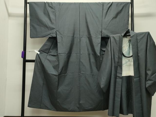 平和屋着物●男性 本場大島紬 アンサンブル 100亀甲 総詰め 正絹 逸品 CABB0056gh