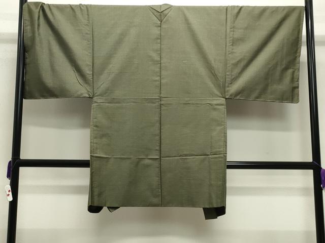 平和屋着物●男性 本場大島紬 アンサンブル・長襦袢セット 100亀甲 総詰め 正絹 逸品 未使用 CABB0059gh