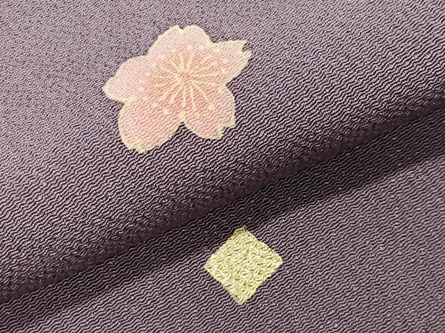 平和屋着物●人形作家・ホリヒロシ 訪問着 駒刺繍 雪月花 暈し染め 金彩 鬼しぼ縮緬 正絹 逸品 未使用 CABB0240gh