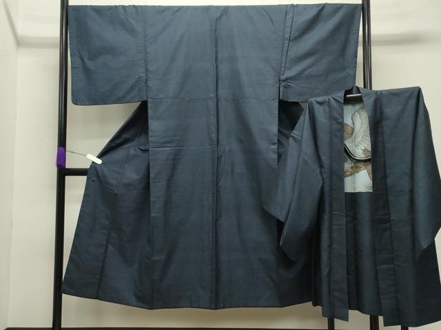 平和屋着物●男性 本場大島紬 アンサンブル 100亀甲 総詰め 正絹 逸品 CABB0246gh
