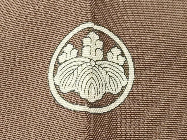 平和屋着物●訪問着 白山紬 友禅 作家物 枝梅花文 正絹 逸品 CABB0319gh