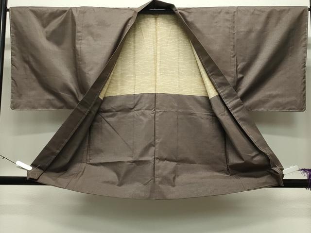 平和屋着物●男性 本場大島紬 アンサンブル 120亀甲 総詰め 正絹 逸品 未使用 CABB0375gh