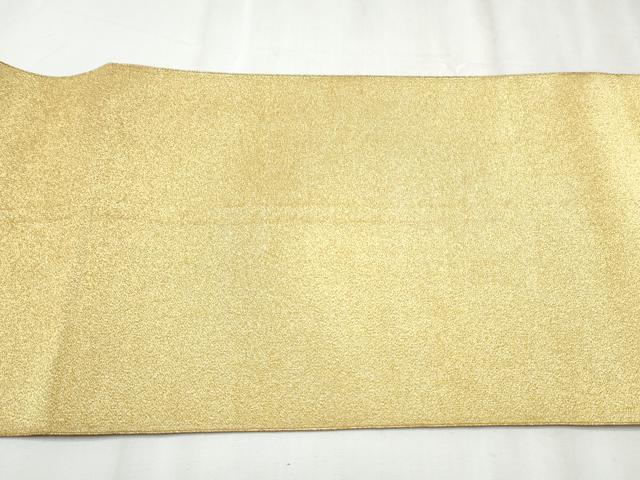 平和屋着物●爪掻き本綴れ 八寸名古屋帯 霞文 金銀糸 正絹 逸品 CABB0497hy