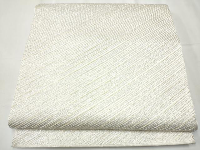 平和屋着物○西陣 川島織物 六通柄 本袋帯 紗線文 金