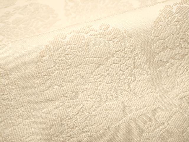 平和屋着物●六通柄 本袋帯 唐織 花鳥文 肌色 正絹 逸品 CABB0663hy