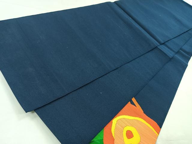 平和屋着物◎太鼓柄袋帯 綴れ 抽象花文 正絹 逸品 CABB1196nb