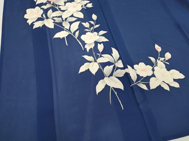 平和屋着物*夏物 訪問着 絽 枝花文 正絹 逸品 未使用 CABB1719ou