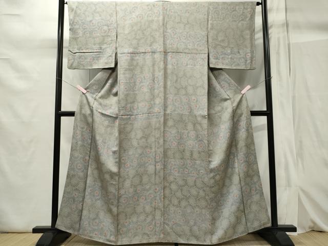 平和屋着物■上質な小紋 花尽くし 正絹 逸品 CABB1943ou