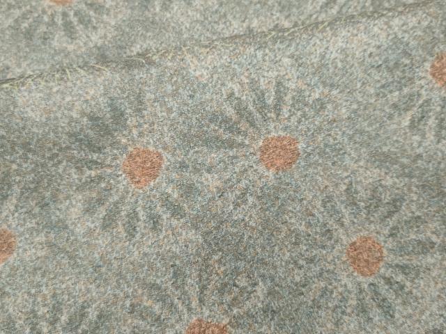 平和屋着物■上質な小紋 花尽くし 正絹 逸品 CABB1943ou