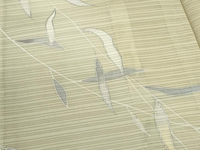 平和屋着物*夏物 訪問着 変わり絽 枝垂れ柳文 暈し染め 銀彩 洗える着物 CABB2184ze