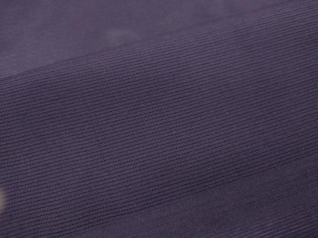 平和屋着物*夏物 色無地 絽 紫紺色 正絹 逸品 CABB2249ze