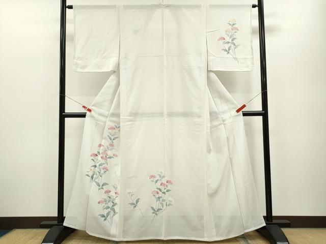 平和屋着物*夏物 訪問着 絽 枝花文 正絹 逸品 未使用 CABB2267ze