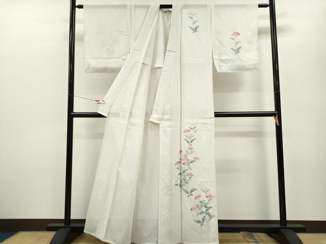 平和屋着物*夏物 訪問着 絽 枝花文 正絹 逸品 未使用 CABB2267ze