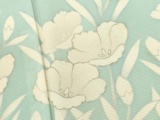 平和屋着物*夏物 訪問着 絽 枝花文 金彩 正絹 逸品 CABB2270ze