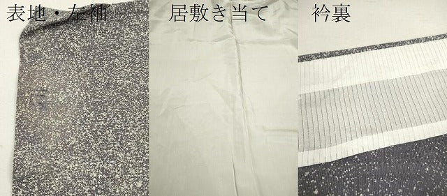 平和屋着物*夏物 訪問着 絽 枝花文 たたき染め 正絹 逸品 CABB2320ze
