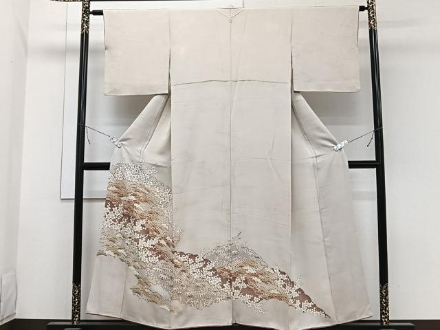平和屋着物■豪華色留袖 松竹梅 暈し染め 金彩 正絹 逸品 CABB2583xi