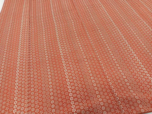 平和屋着物■上質な小紋 花間道 正絹 逸品 CABB2608xi