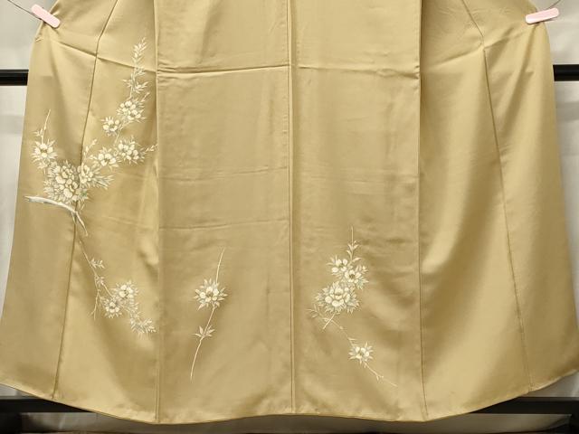 平和屋着物■訪問着 枝花文 正絹 逸品 CABB3530oy
