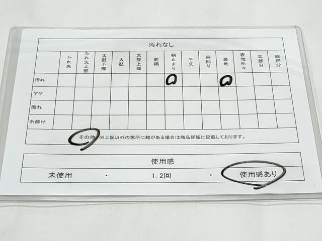 平和屋着物◎六通柄 本袋帯 立波文 金銀糸 正絹 逸品 CABB3696fb