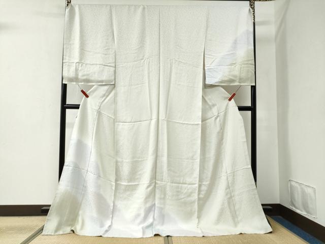 平和屋着物●訪問着　友禅　巻物　鼓　丹後ちりめん　金彩　反端付き　正絹　逸品　未使用　AABD8674fy 平和屋着物○訪問着 友禅 巻物 鼓 丹後ちりめん 金彩 反端付き 正絹