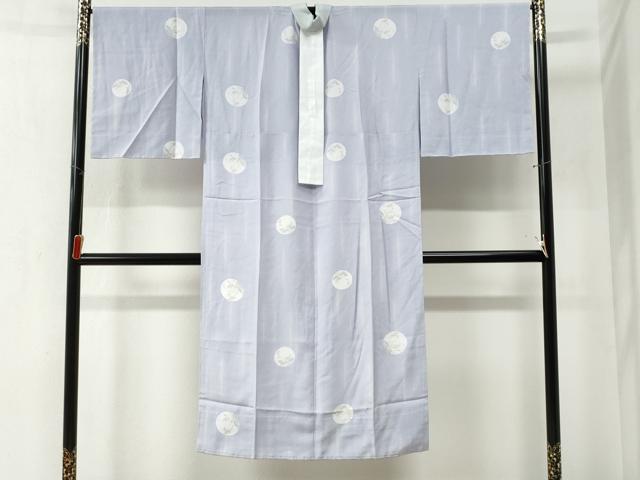 平和屋着物●長襦袢 無双仕立て 草花丸文 半衿刺繍 正絹 逸品 未使用 CABB4004yc