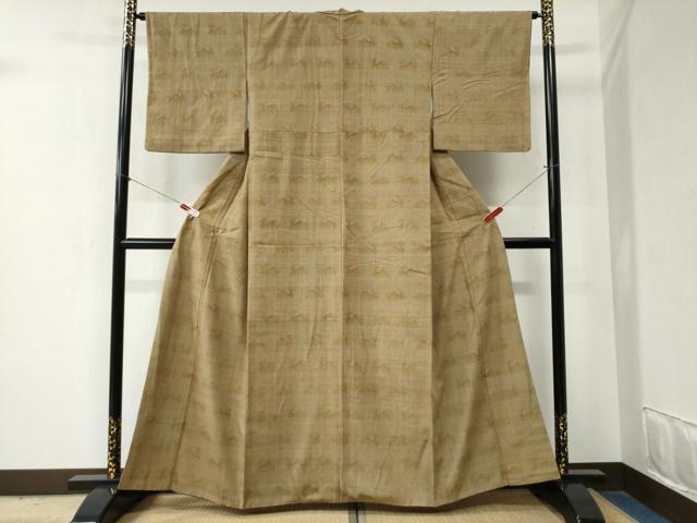 平和屋着物●上質な紬 有栖川 正絹 逸品 CABB4059yc