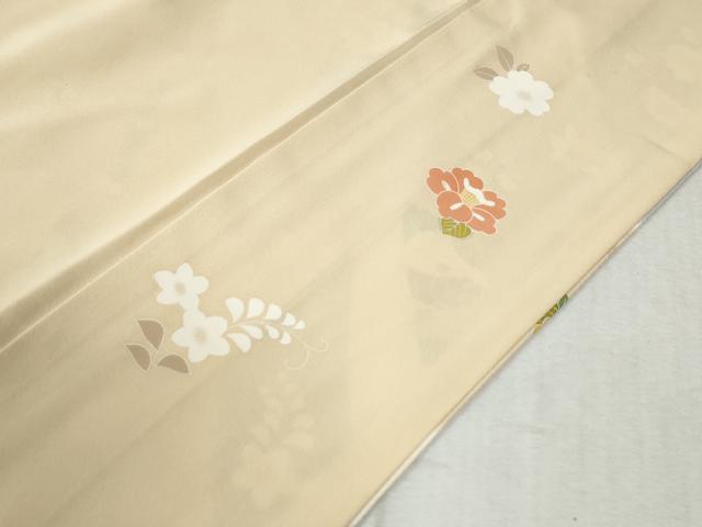 平和屋着物●創業460年・千總 訪問着 駒刺繍 鬘帯吉祥草花文 暈し染め 金彩 ますいわ屋扱い ロング丈 正絹 逸品 CABB4083yc