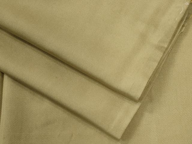 袷　紬　正絹 平和屋着物○上質な紬 色無地 桑染色 ロング丈 正絹 逸品 CABB4206yc