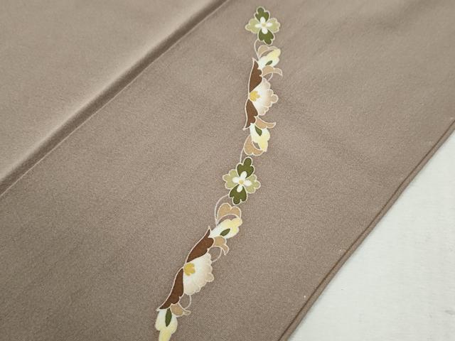 平和屋着物●訪問着 草花文 正絹 逸品 CABB4242yc