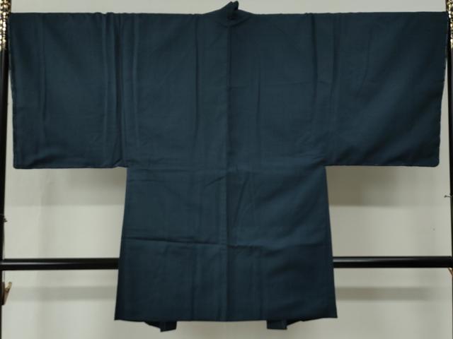 平和屋着物●男性 紬 アンサンブル 100亀甲 正絹 逸品 未使用 CABB4339yc