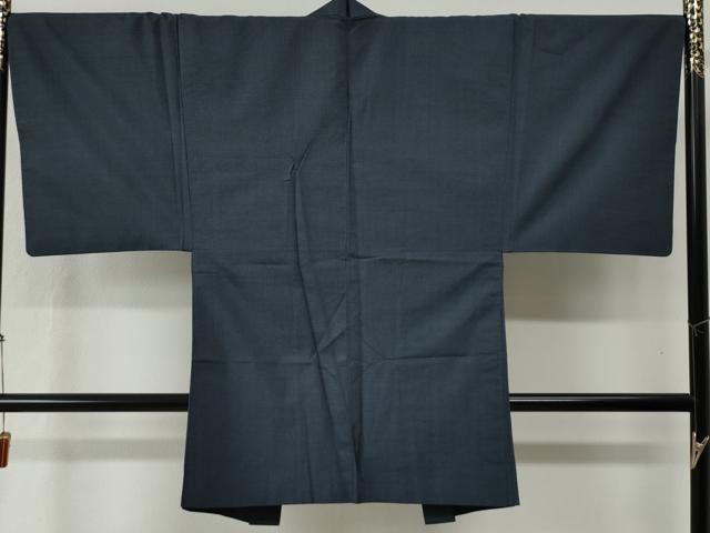 平和屋着物●男性 本場大島紬 アンサンブル 格子 正絹 逸品 CABB4386yc