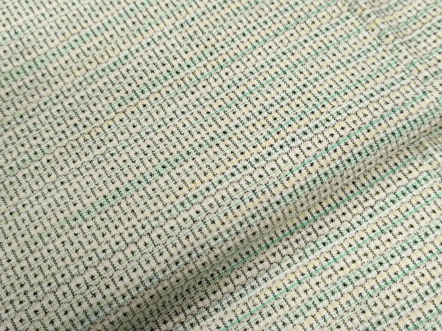 平和屋着物●本場大島紬 100亀甲 総詰め 霞文 正絹 逸品 未使用 CABB4393yc