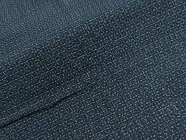 平和屋着物●男性 本場大島紬 アンサンブル 80亀甲 総詰め 正絹 逸品 CABB4478yc