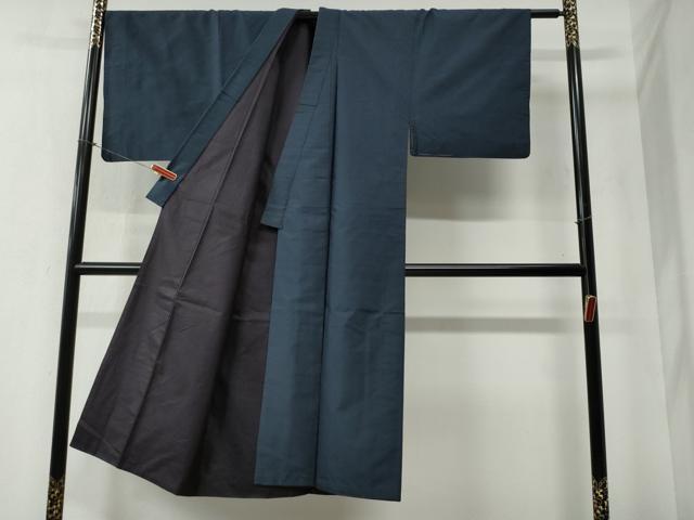 平和屋着物●男性 本場大島紬 アンサンブル・長襦袢セット 80亀甲 総詰め 正絹 逸品 CABB4663yc