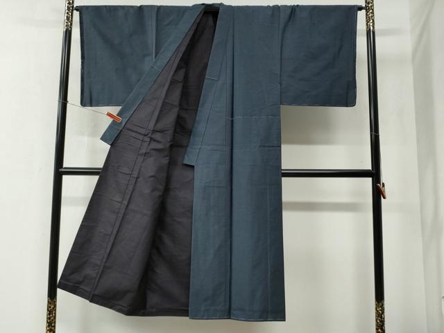 平和屋着物●男性 本場大島紬 アンサンブル 80亀甲 総詰め 正絹 逸品 未使用 CABB4769yc