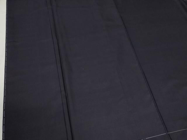 平和屋着物●本場大島紬 深紫色 正絹 逸品 未使用 CABB4783yc